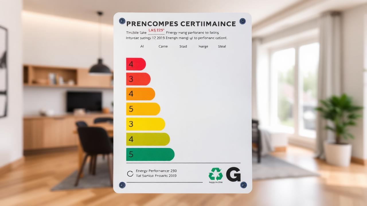 Energy performance certificate rating chart